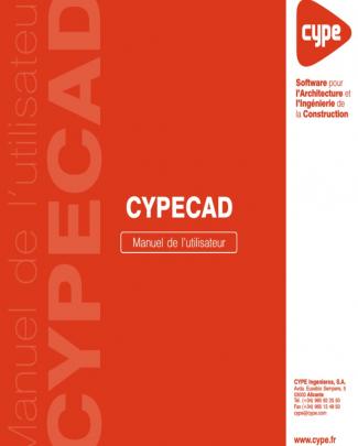 Cypecad - Manuel De L'utilisateur