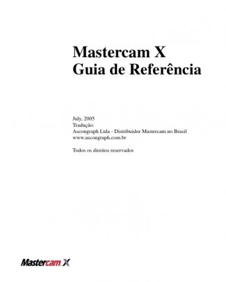 Guia De Referência Mastercam X