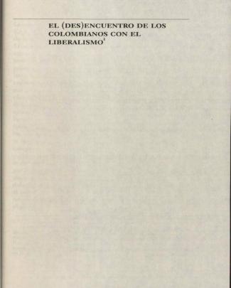 Marco Palacios - Parábola Liberalismo (parte 2)