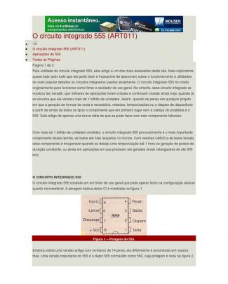 O Circuito Integrado 555