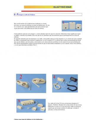 Cableado De Telefono