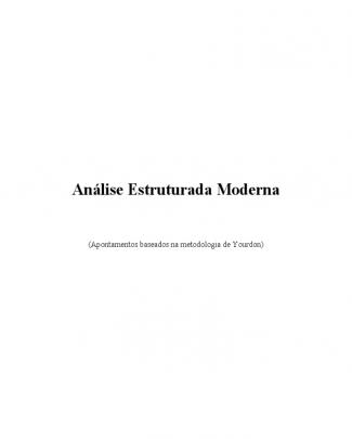 Analise Estruturada Moderna