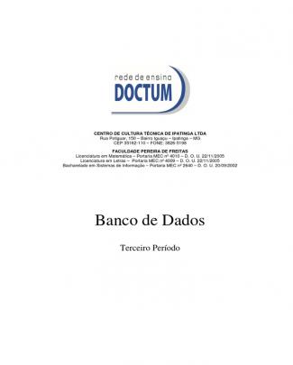 Apostila Banco De Dados