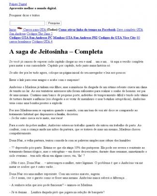 A Saga De Jeitosinha – Completa