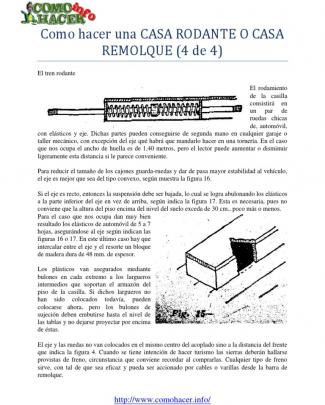 Como Hacer Una Casa Rodante O Casa Remolque 4 De 4