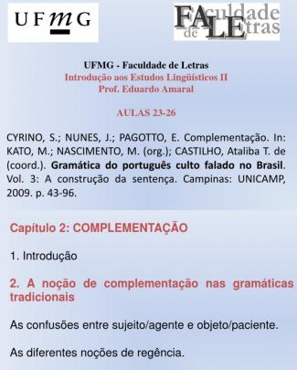 Aulas 23-26 - Cyrino Nunes E Pagoto - Complementação