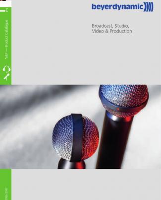 Beyerdynamic 2006-2007 Catalog