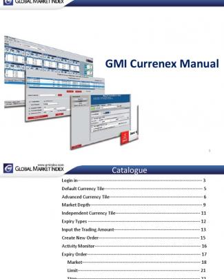 Gmi Currenex Manual