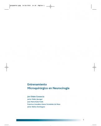 Microsurgery Training Manual, Jon Olabe