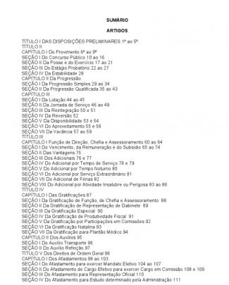 Estatuto Dos Servidores Municipais De Quirinópolis