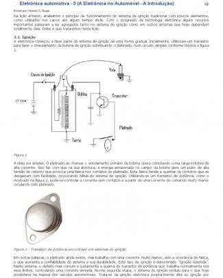 Eletrônica Automotiva - 3 (a Eletrônica No Automóvel - A Introdução)