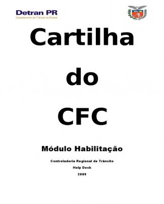 Cartilha Do Cfc