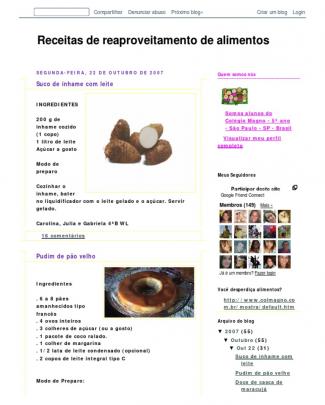 Receitas De Reaproveitamento De Alimentos