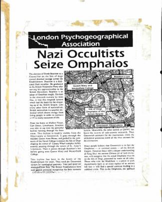 Nazi Occultists Seize Omphalos Says Lpa