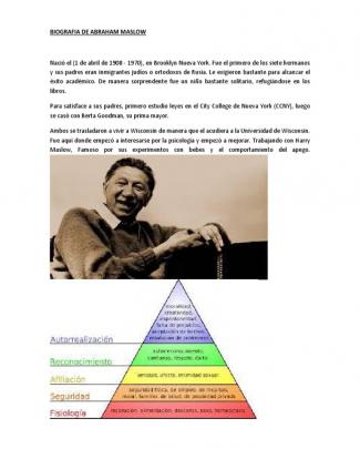 Biografia De Abraham Maslow.docx