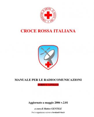 Manuale Radiocomunicazioni Cri