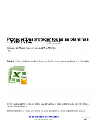 Guia Do Excel__ Seu Melhor Site Sobre Excel Do Básico Ao Vbaproteger_desproteger Todas As Planilhas - Excel Vba _ Guia Do Excel__ Seu Melhor Site Sobre Excel Do Básico Ao Vba