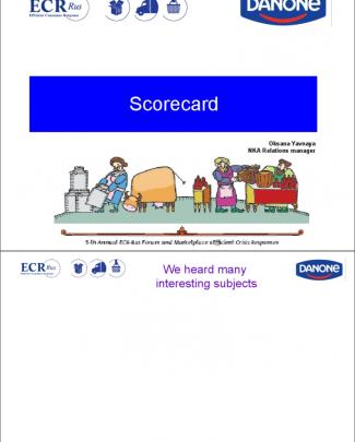 Danone_scorecard Catman Trade Marketing