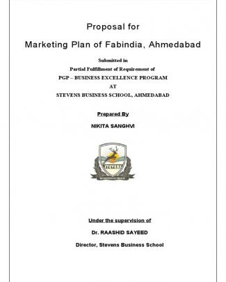 Research Proposal - Fabindia