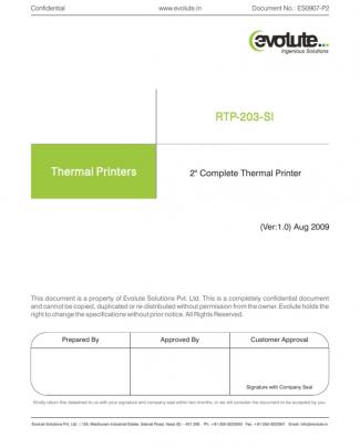 Small Printer Rtp 203 Si Es0907 P2