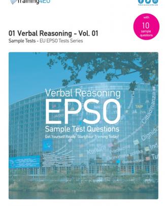 Verbal Reasoning Sample Tests - Eu Epso Volume 01