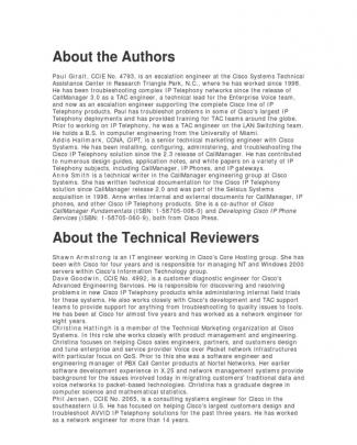 Troubleshooting Cisco Ip Telephony Full