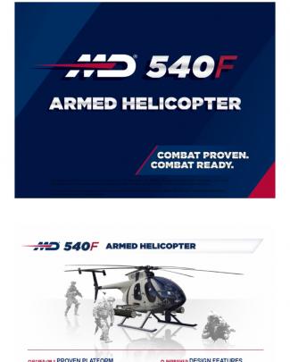 Md 540f Armed Helicopter