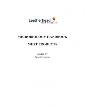 Microbiology Handbook- Meat Products