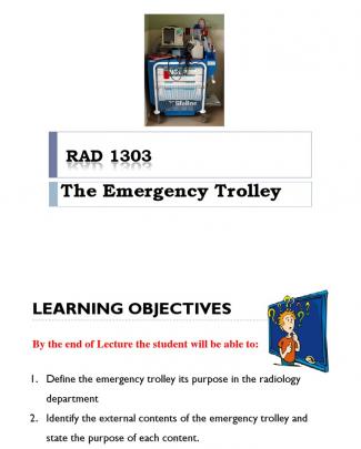 (2)emergency Trolly