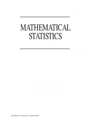 Mathematical Statistics - Knight