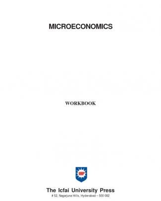 Micro Economics Icmr Workbook