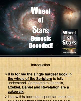 Wheel Of Stars : Genesis Decoded