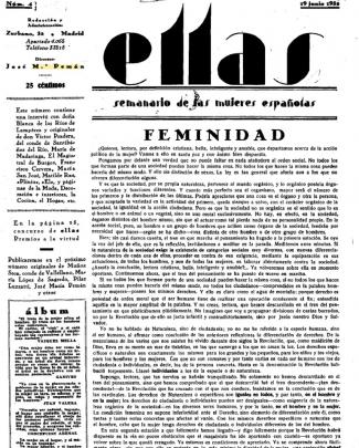 Revista Ellas, Director José María Pemán