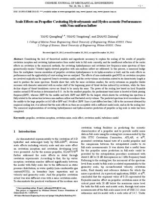 Hydrodynamic & Hydroacoustic Analysis In Fluent