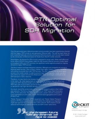 Ptn Vs Dual Fabric Pots For Sdh Migration 1212