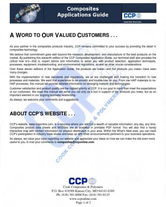 Ccp Composites Cookbook