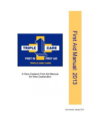 Triple One Care First Aid Manual 2013