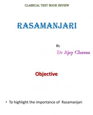 Rasamanjari