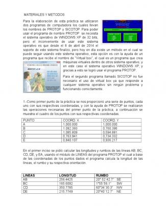 Practica 1 Topografia(materiales Y Metodos)