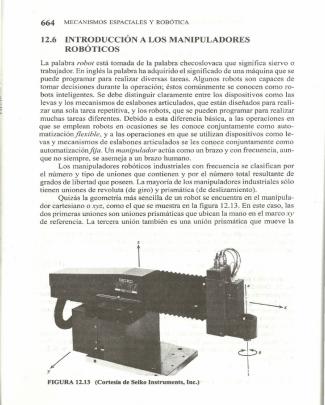 Introduccion A Los Manipuladores Roboticos