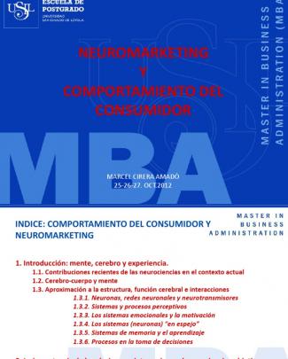 Neuromarketing Comportaminto Del Consumidor