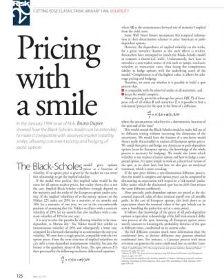 Pricing With Smile