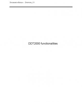 Ddt2000 V.2.5.0.0 Manual