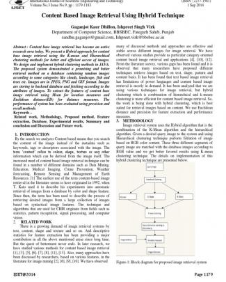 Content Based Image Retrieval Using Hybrid Technique