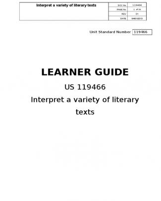 119466 - Learner Guide