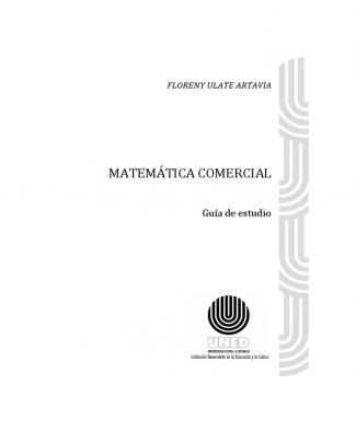 Ge3025 Matemática Comercial - 2010 - Secretariado