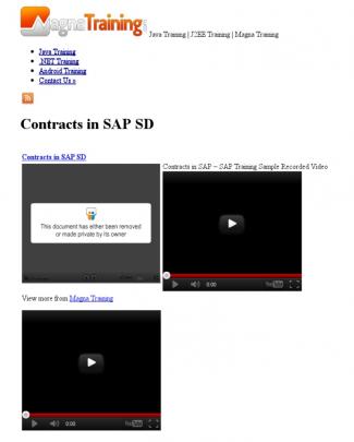 Contracts In Sap Sd