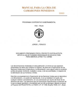 Manual Para La Cria De Camarones Peneidos.docx