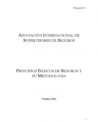 Principios Basicos De Seguros Y Su Metodologia