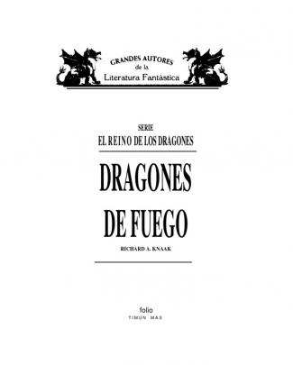 Knaak, Richard A. - 01 Dragones De Fuego